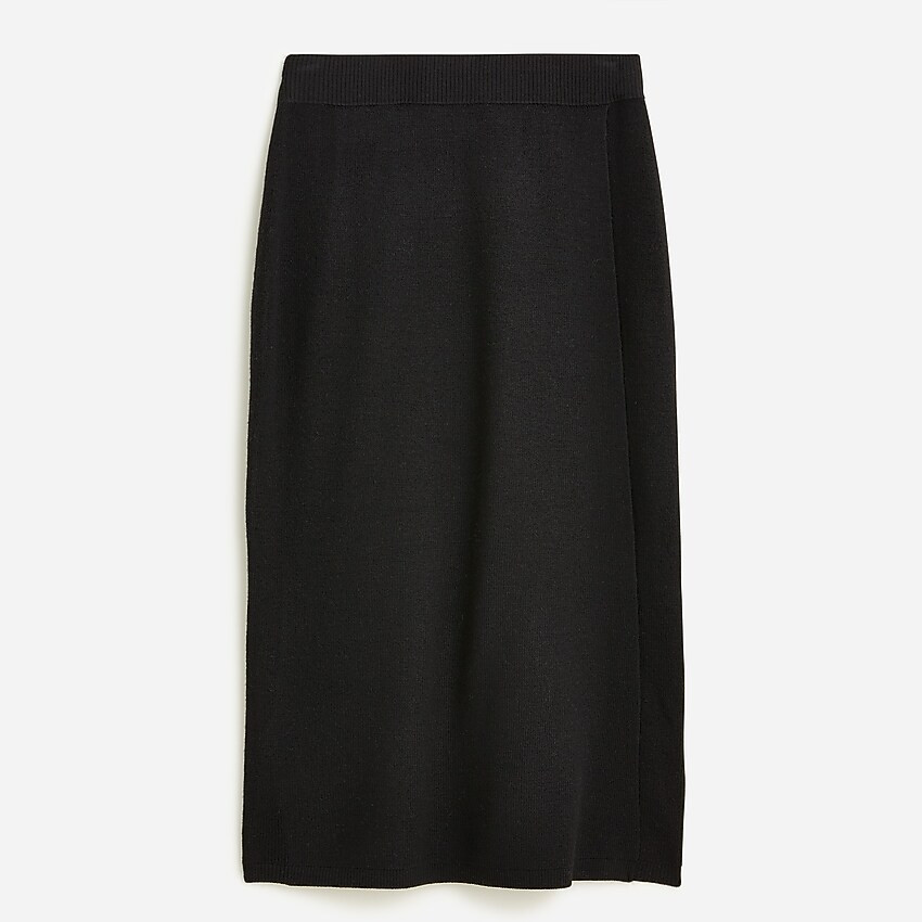 Wrap sweater-skirt | J. Crew US