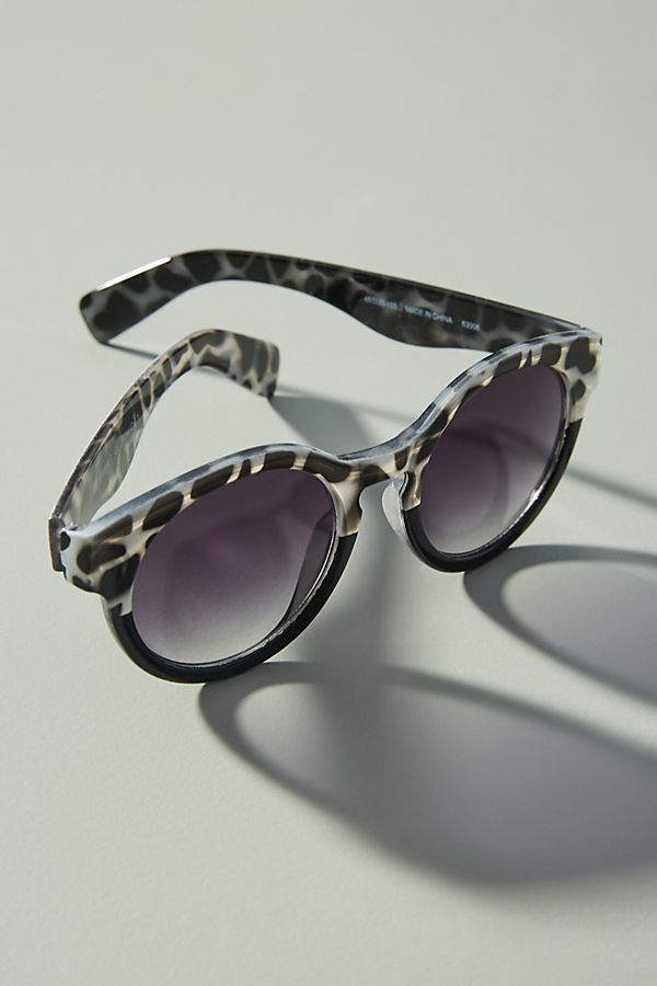 Rockaway Rounded Sunglasses | Anthropologie (US)