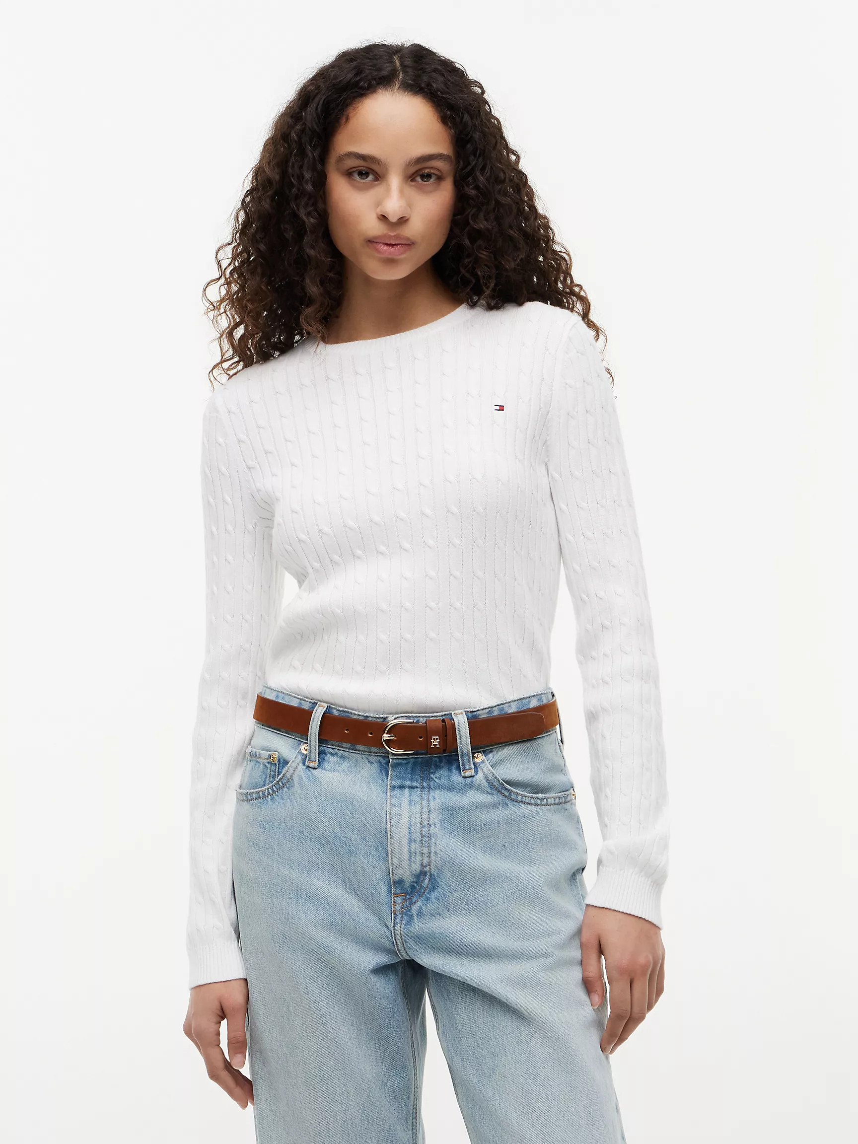Cable Knit Sweater | Tommy Hilfiger | Tommy Hilfiger (US)