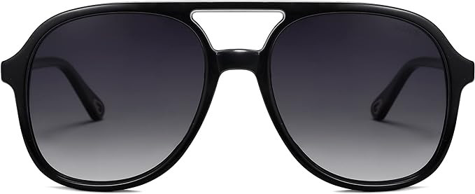 SOJOS Retro Polarized Aviator Sunglasses for Women Men Classic 70s Vintage Trendy Square Aviators... | Amazon (US)