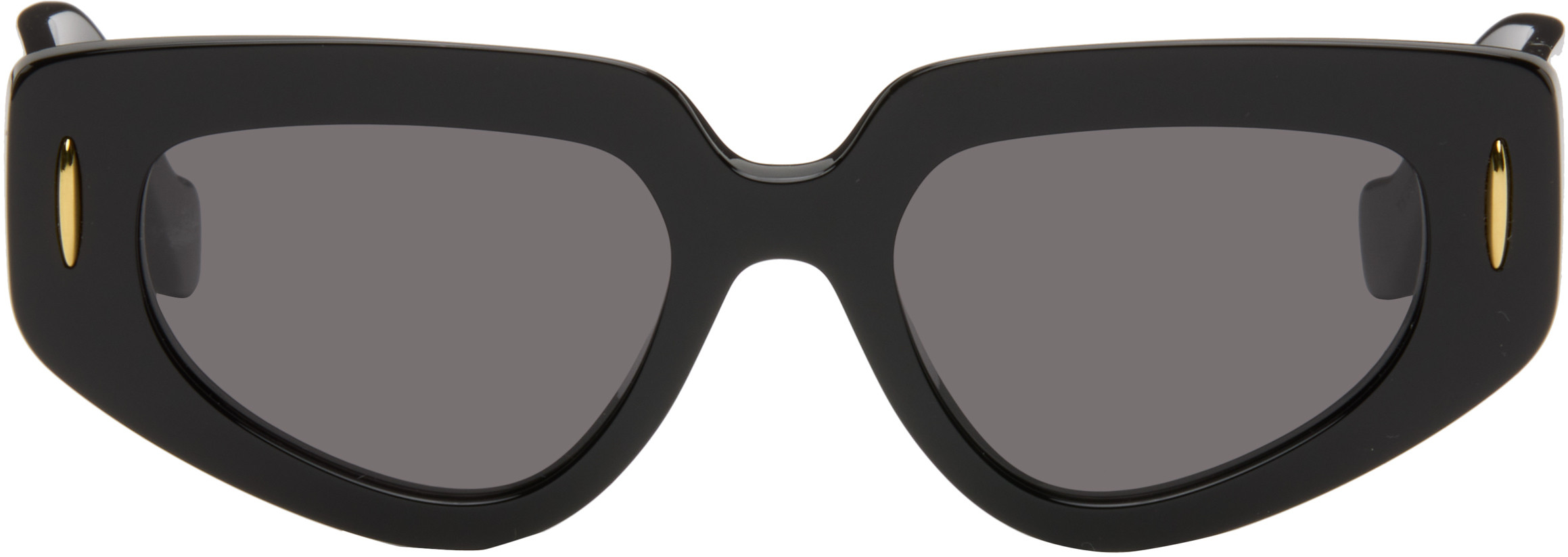 LOEWE Black Small Butterfly Screen Sunglasses | SSENSE