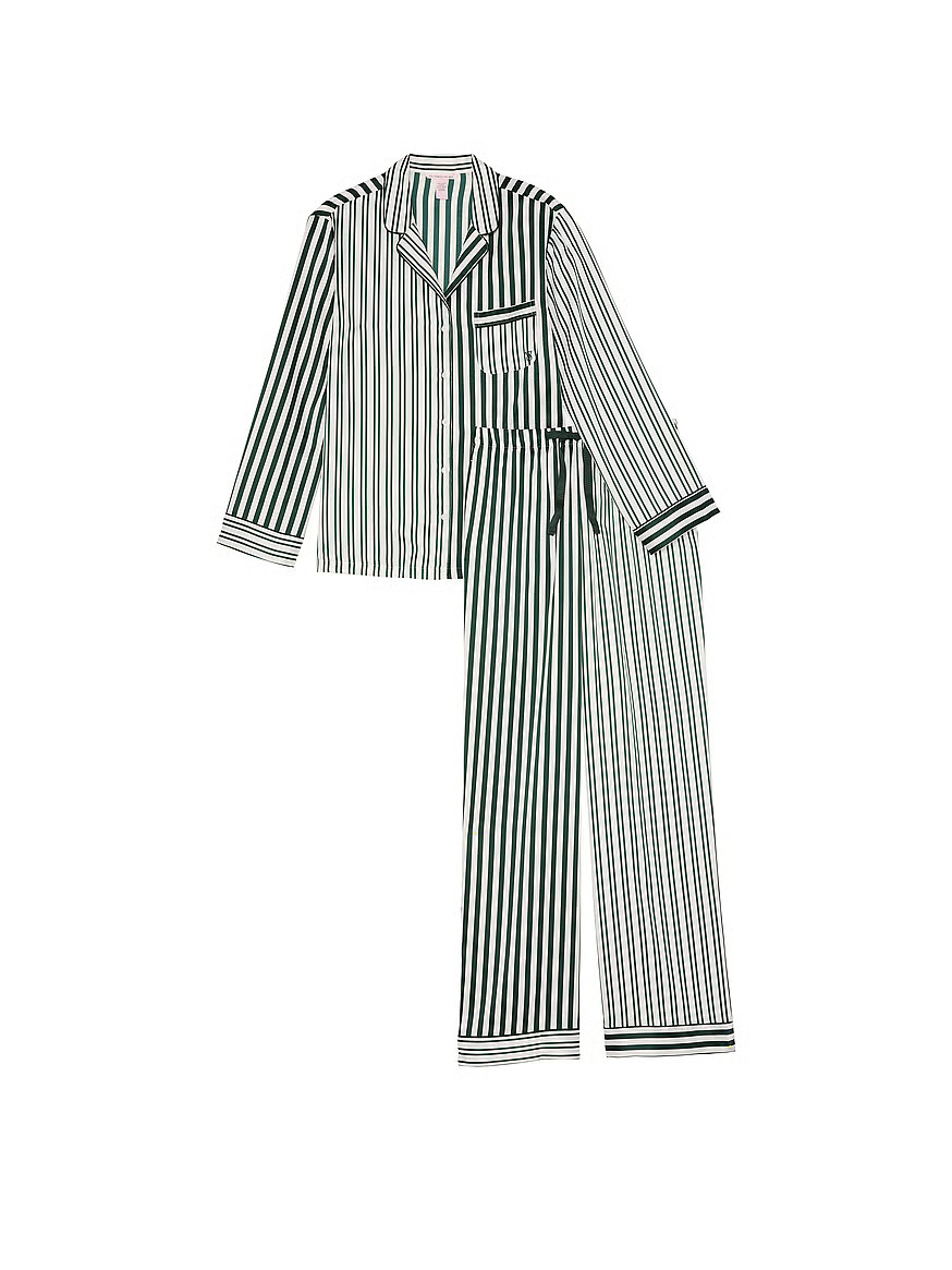 Glazed Satin Long Pajama Set | Victoria's Secret (US / CA )