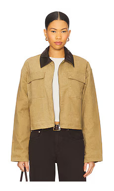 MORE TO COME Laura Jacket in Beige from Revolve.com | Revolve Clothing (Global)