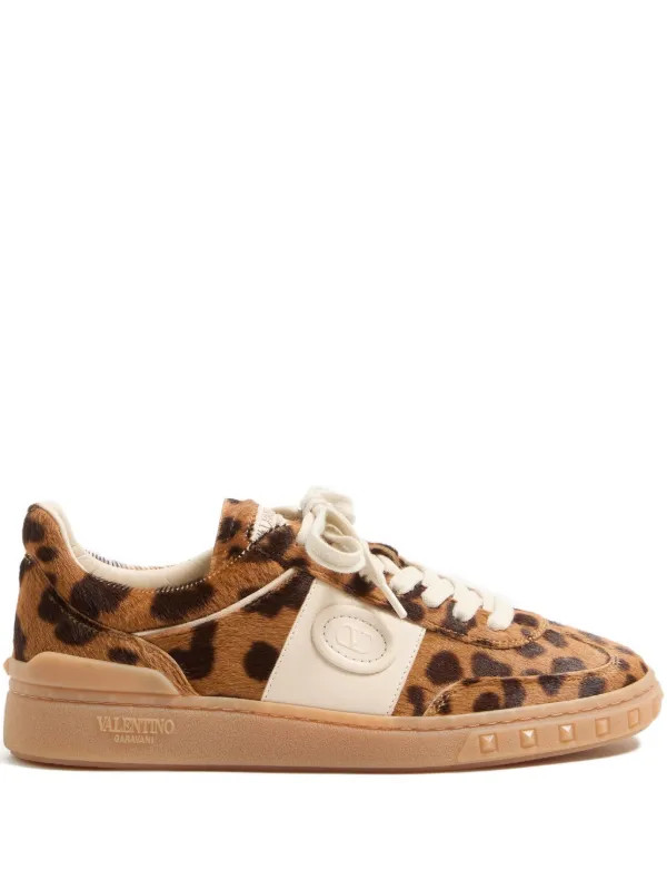 Upvillage trainer in pony-effect calfskin leather | Farfetch Global
