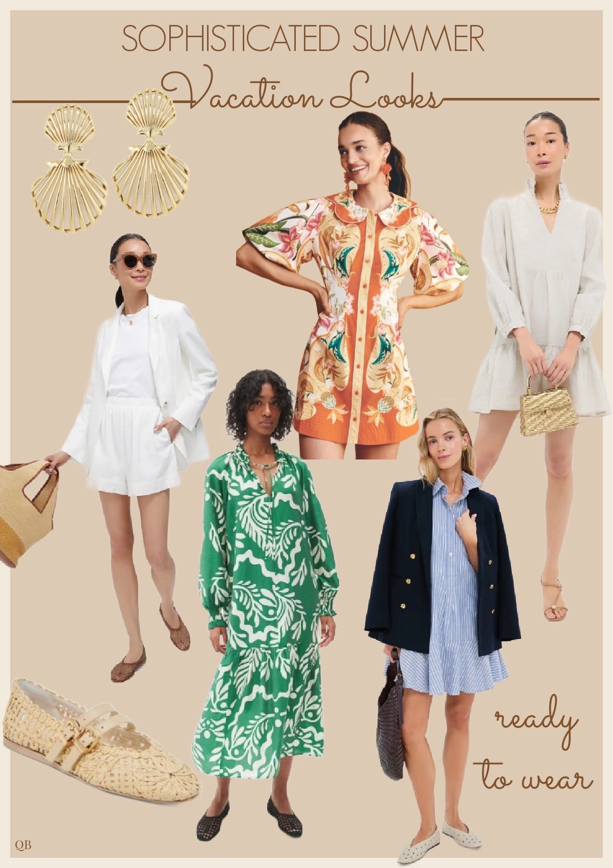 These sophisticated and effortless summer vacation looks are some of what I’m packing for my upcoming summer getaway  

#LTKStyleTip #LTKSeasonal #LTKSummerEdit