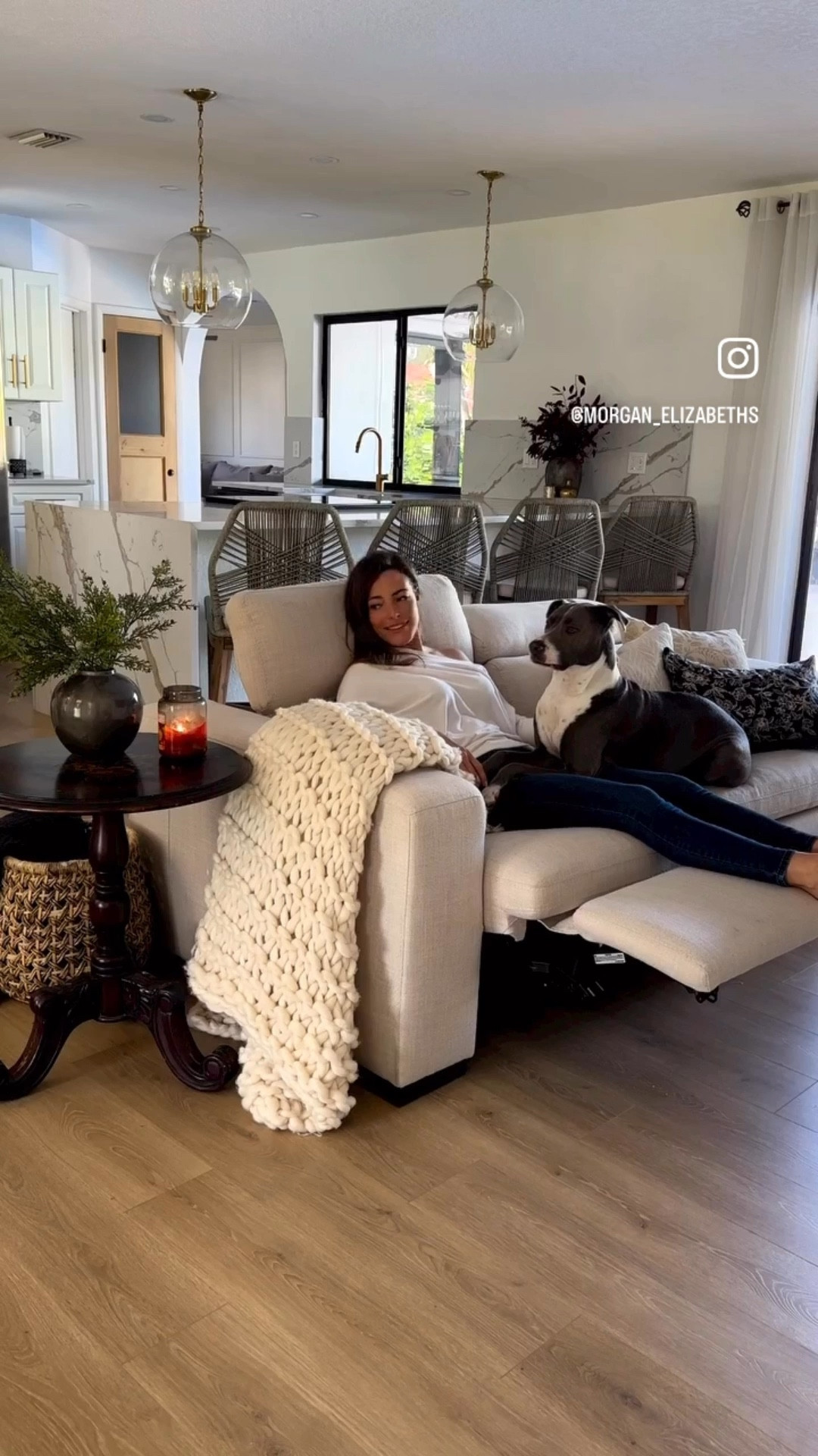 Family room 
Recliner reclining sofa 
Family room
Home
White sofa 


#LTKFamily #LTKWatchNow #LTKHome