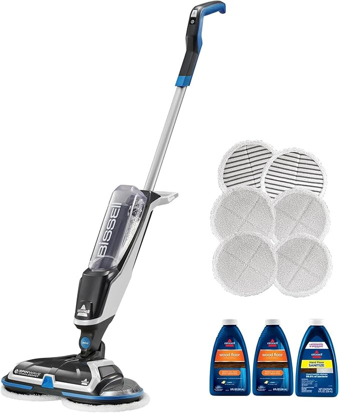 Bissell Spinwave Cordless Hard Floor Expert Spin Mop Cleaner, Multi-Surface Floor Cleaner with Wa... | Amazon (US)