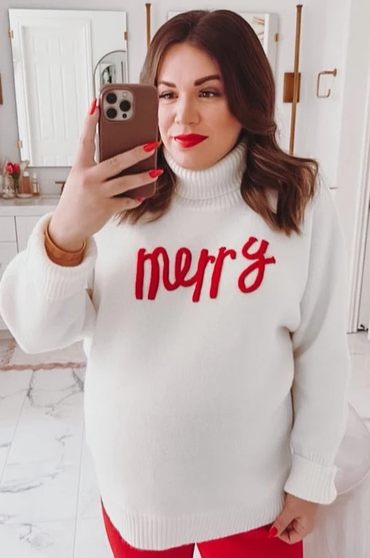 THE MERRY TURTLENECK PULLOVER | Pink Desert