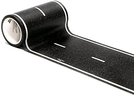 InRoad Toys PlayTape Road Tape for Toy Cars - Sticks to Flat Surfaces, No Residue; 30 ft. x 4 in.... | Amazon (US)