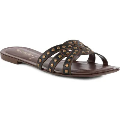 Seychelles Treasure Studded Slide Sandal in Tan at Nordstrom, Size 11 | Nordstrom
