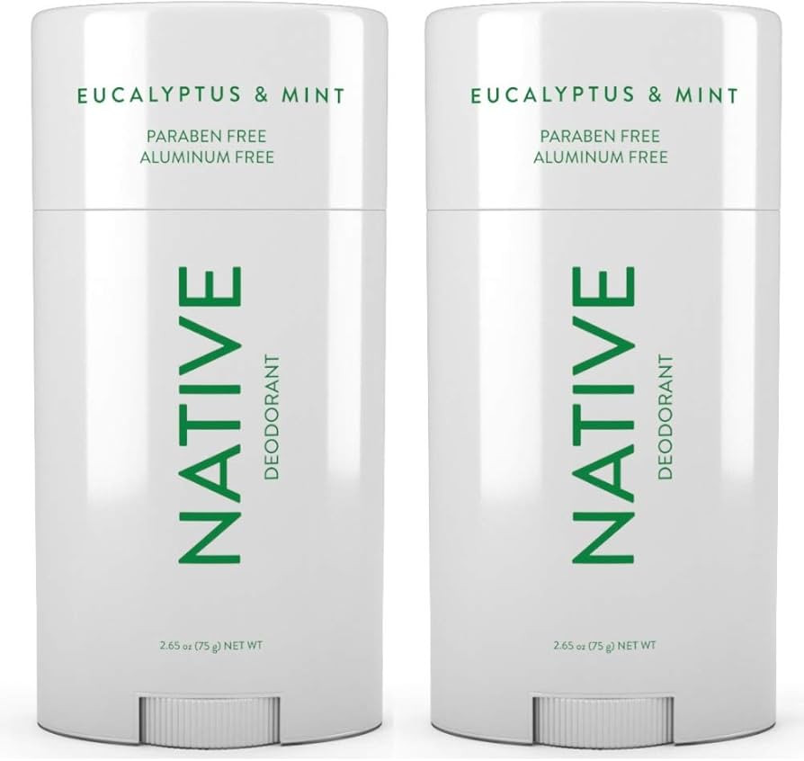 Native Deodorant Eucalyptus & Mint 2.65oz (2 pack) | Amazon (US)