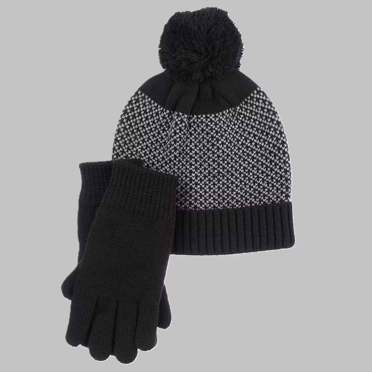 Isotoner Adult Knit Glove and Beanie Gift Set | Target