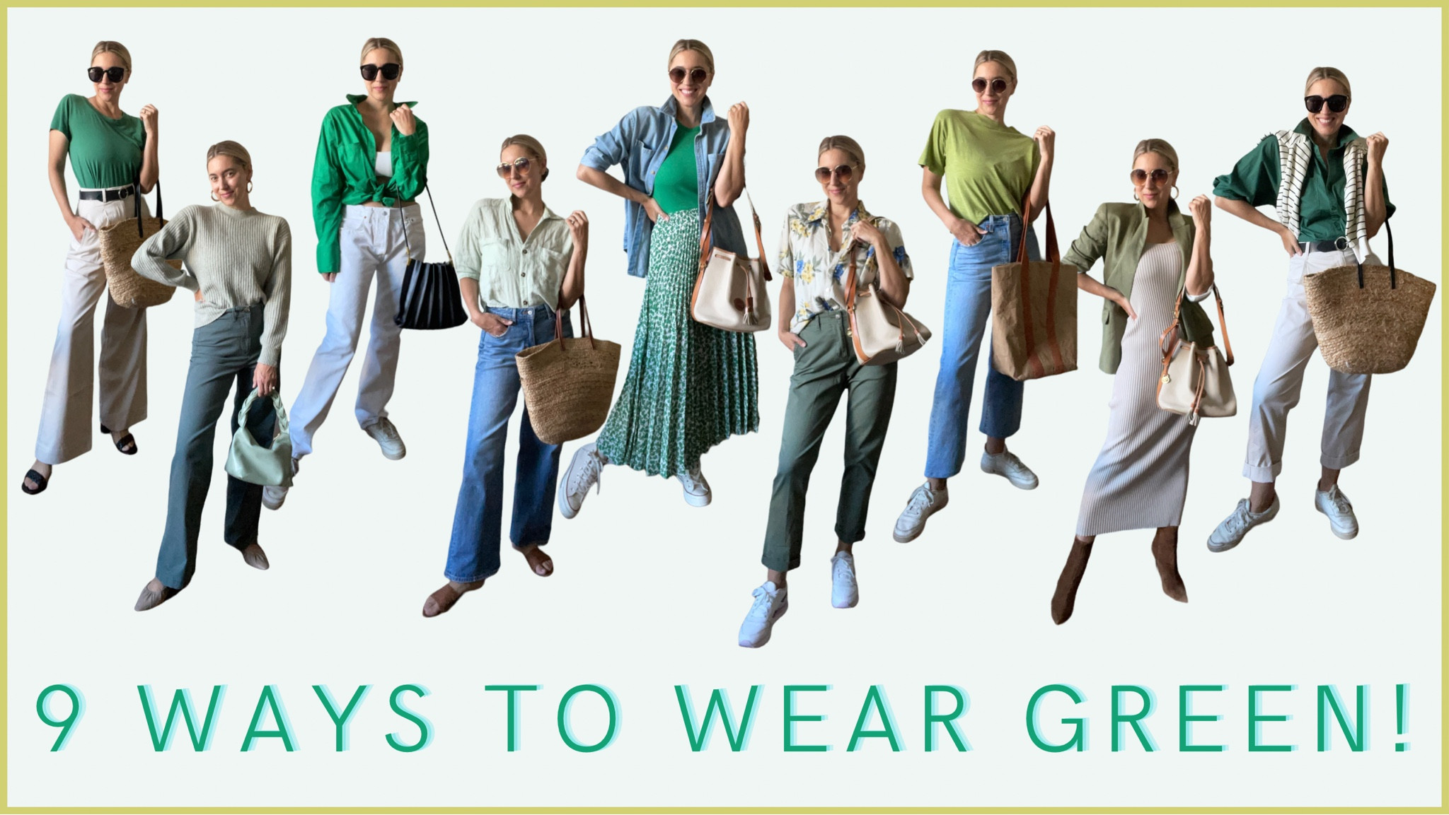 Sharing outfit details from my most recent newsletter, 9 Ways To Wear Green. Scroll through and click the links to shop the looks!

#LTKstyletip