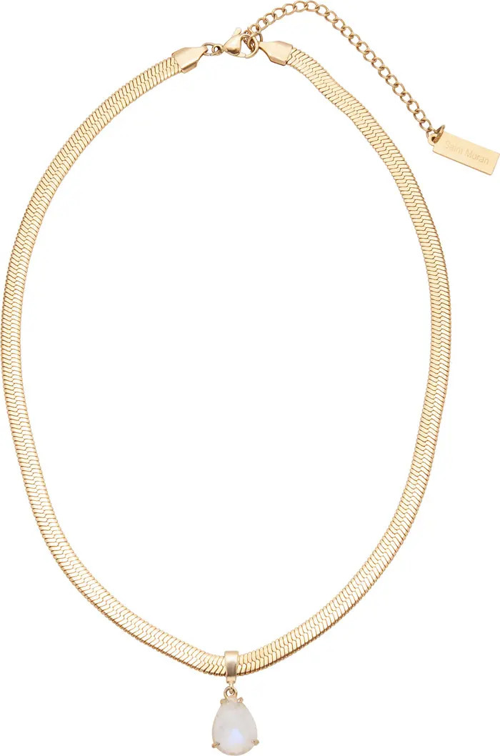 st. Moran Wren Moonstone Pendant Necklace | Nordstrom | Nordstrom