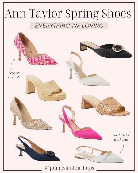 Ann Taylor Spring Shoes I’m Loving!

My shoe size: 5

#LTKSeasonal #LTKsalealert #LTKshoecrush