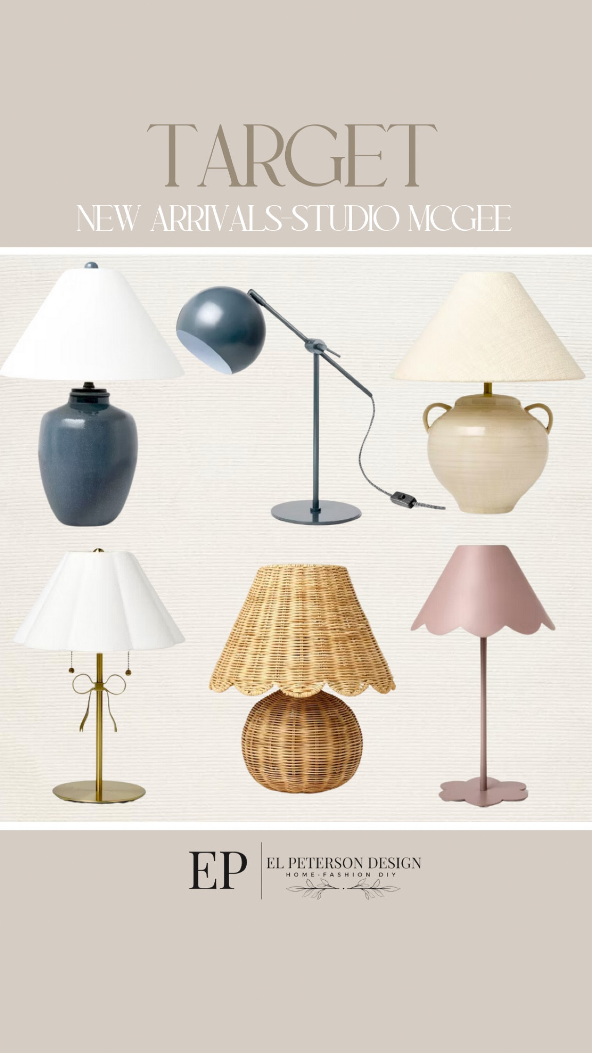 Studio McGee new release 
Table lamps 

#LTKHome