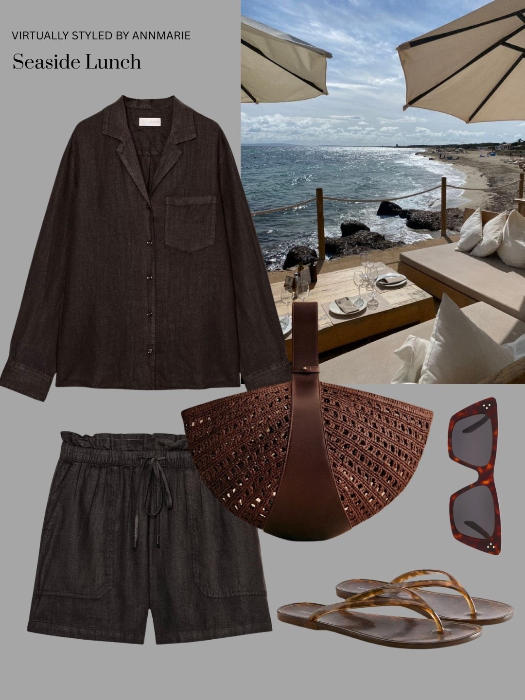 Summer holiday beach bar look in a linen coord 

#LTKspring #LTKstyletip