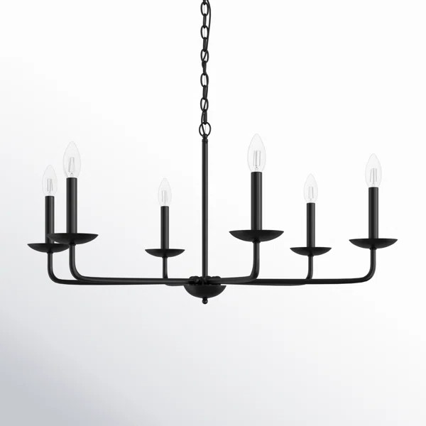 Baltray 6 - Light Dimmable Classic / Traditional Chandelier | Wayfair North America