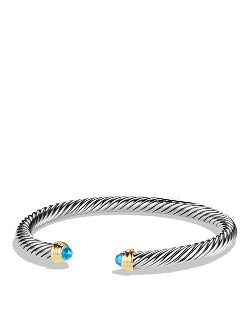 David Yurman Cable Classics Bracelet with Gemstones and Gold Jewelry & Accessories | Bloomingdale's (US)