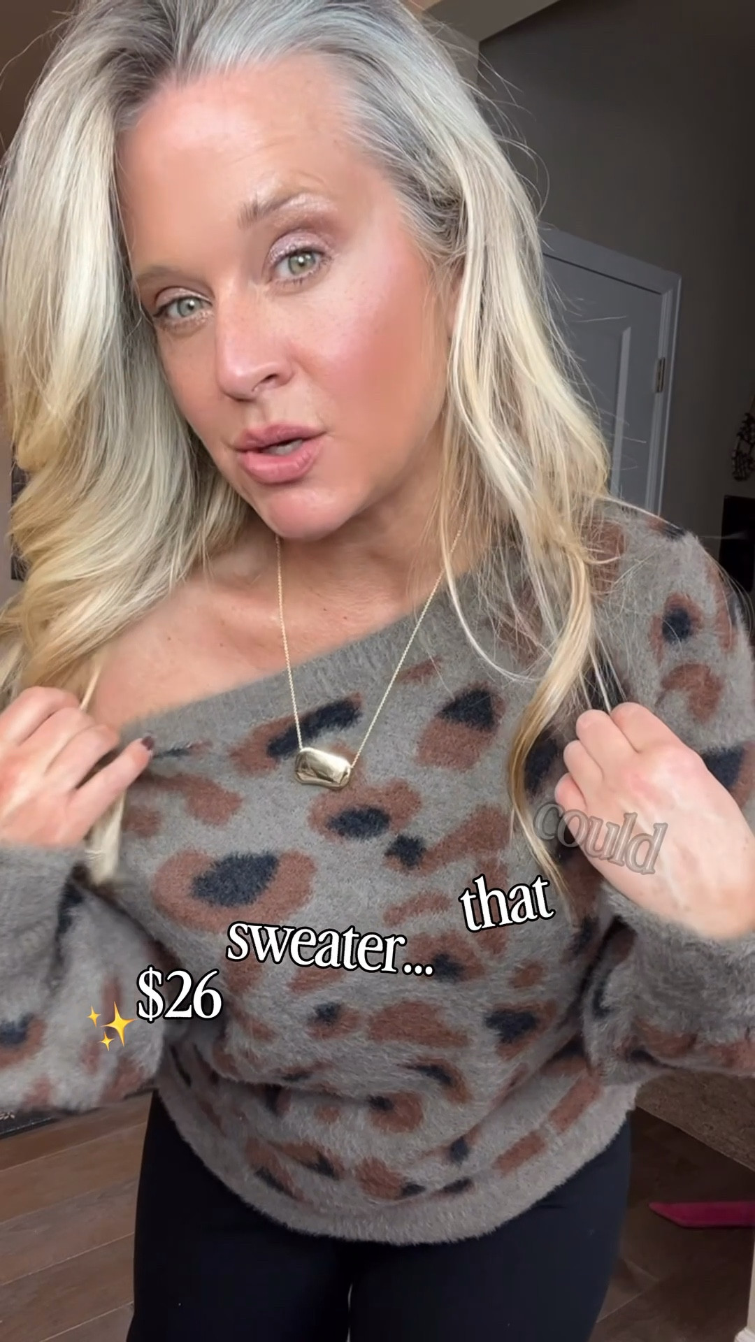  ✨Tap the bell, save and ❤️ for over 40 fashion, midlife style, midsize fashion and luxury looks for less. 

If comfort had a glow-up… it would look like this. 🤍
Soft like a hug. Elevated like you tried.
And sizing for real women — XS through 4X. 🙌

This is the sweater you reach for when:
✔️ You want cozy without the frump
✔️ You want soft, never scratchy
✔️ You want options (off-shoulder moment 👀)
✔️ You want to look cute for brunch, school pickup and date night

Midlife style isn’t about suffering through itchy sweaters —
it’s about comfort that looks elevated.

Save this for your winter outfit inspo 🤍

👑"Helping you look good, feel good!" - Lindsey Denver 

⬇️Sizing information:
Medium too (size down if in between sizes.) 
Pants large petite (size down if in between sizes.)

#MidlifeStyle #MidsizeFashion #Over40Style #CozySeason #WinterOutfits #QuietLuxuryOnABudget

Follow my LTK @Over40andmidlife on the @shop.LTK app to view this post and get my exclusive app-only content!

#liketkit #LTKHoliday #LTKOver40 #LTKMidsize
@shop.ltk
https://liketk.it/5DQxz