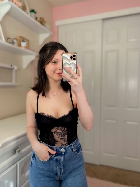 Amazon bodysuit outfit inspo! Wearing a medium, tts. Wearing a 2 in the target jeans, size down if inbetween.

Amazon bodysuits
Amazon lace bodysuit
Target jeans
Target fashion
Amazon fashion
Amazon finds
Amazon outfits summer
Amazon date night outfits
Amazon date outfits


#LTKSeasonal