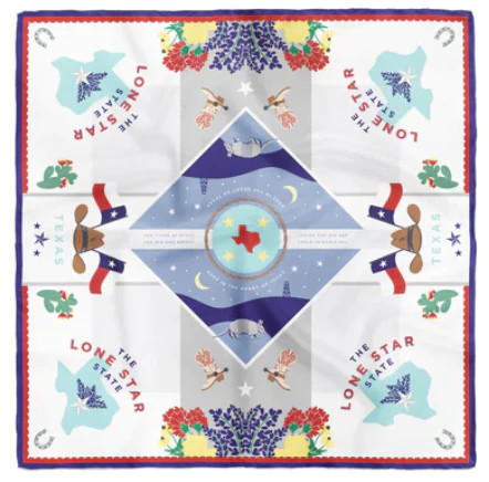 Saturday Silks- Lone Star State Scarf | Christina Greene 