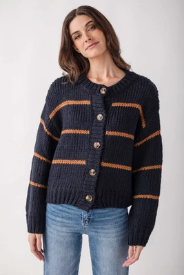 Dress Forum Striped Cardigan | Social Threads