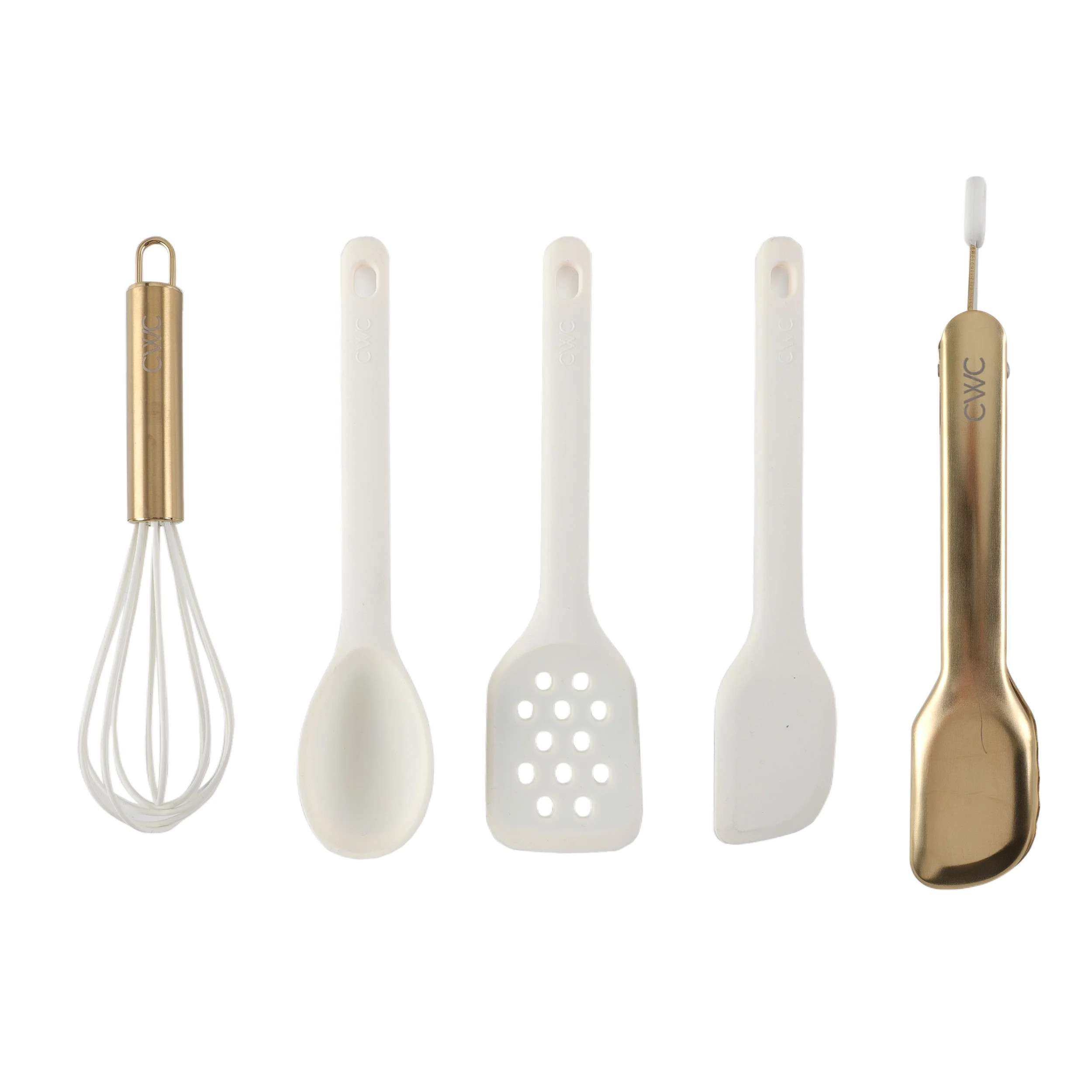 Cook with Color 5-Piece Mini Silicone Utensil Set \u2013 Durable & Nonstick Safe | Walmart (US)