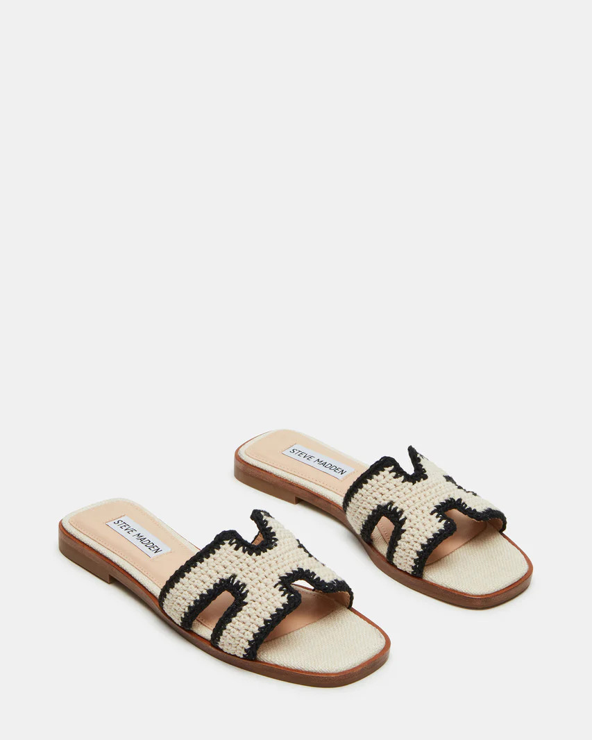 HADYN Cream Multi Sandal | Women's Designer Sandals | Steve Madden (US)