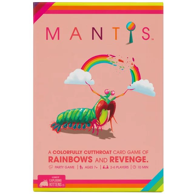 Mantis Party Game by Exploding Kittens, 10 Mins, Ages 7 and up, 2-6 Players. | Walmart (US)