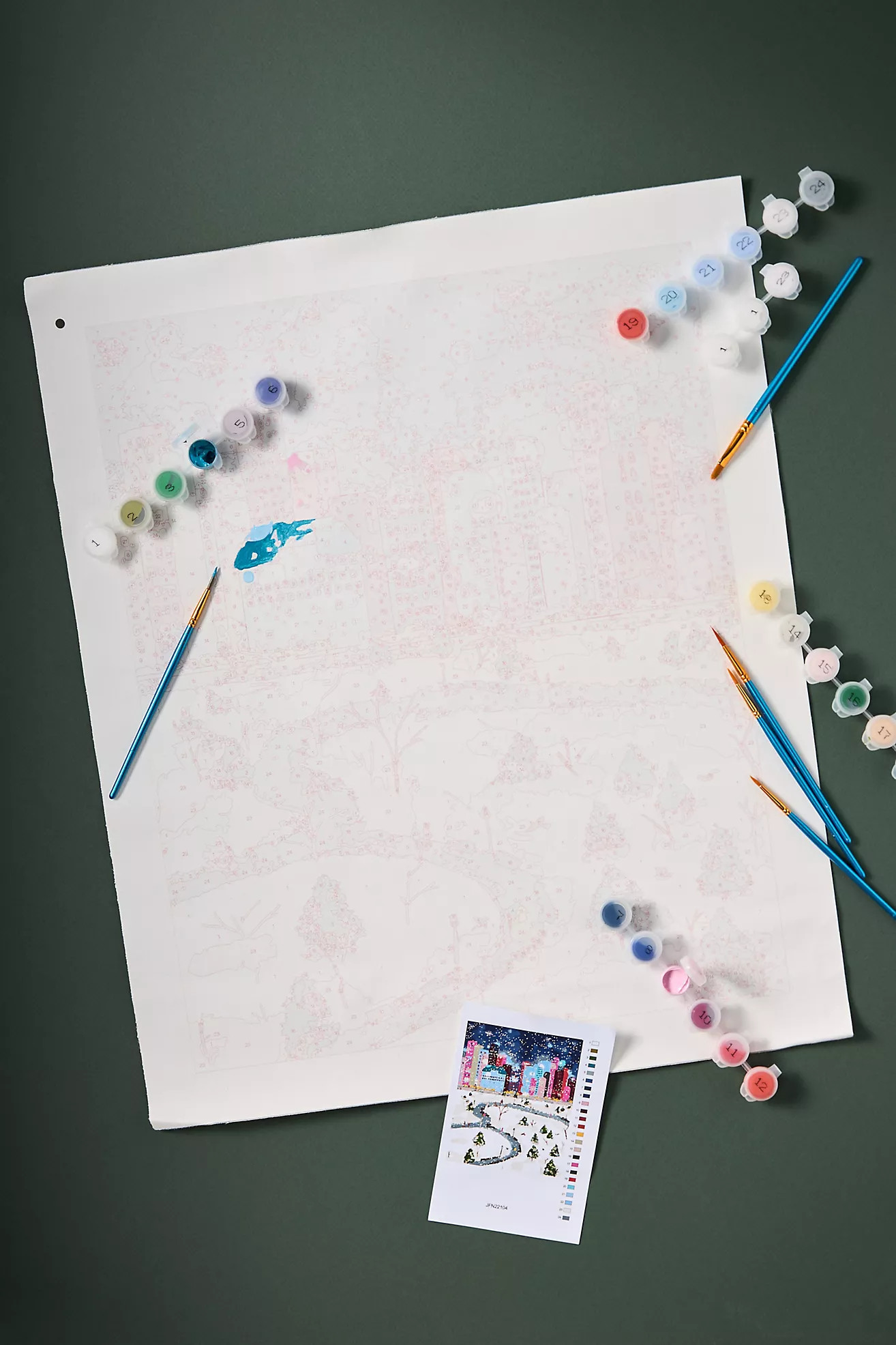 Paint Anywhere Christmas Holiday Paint Kit | Anthropologie (US)