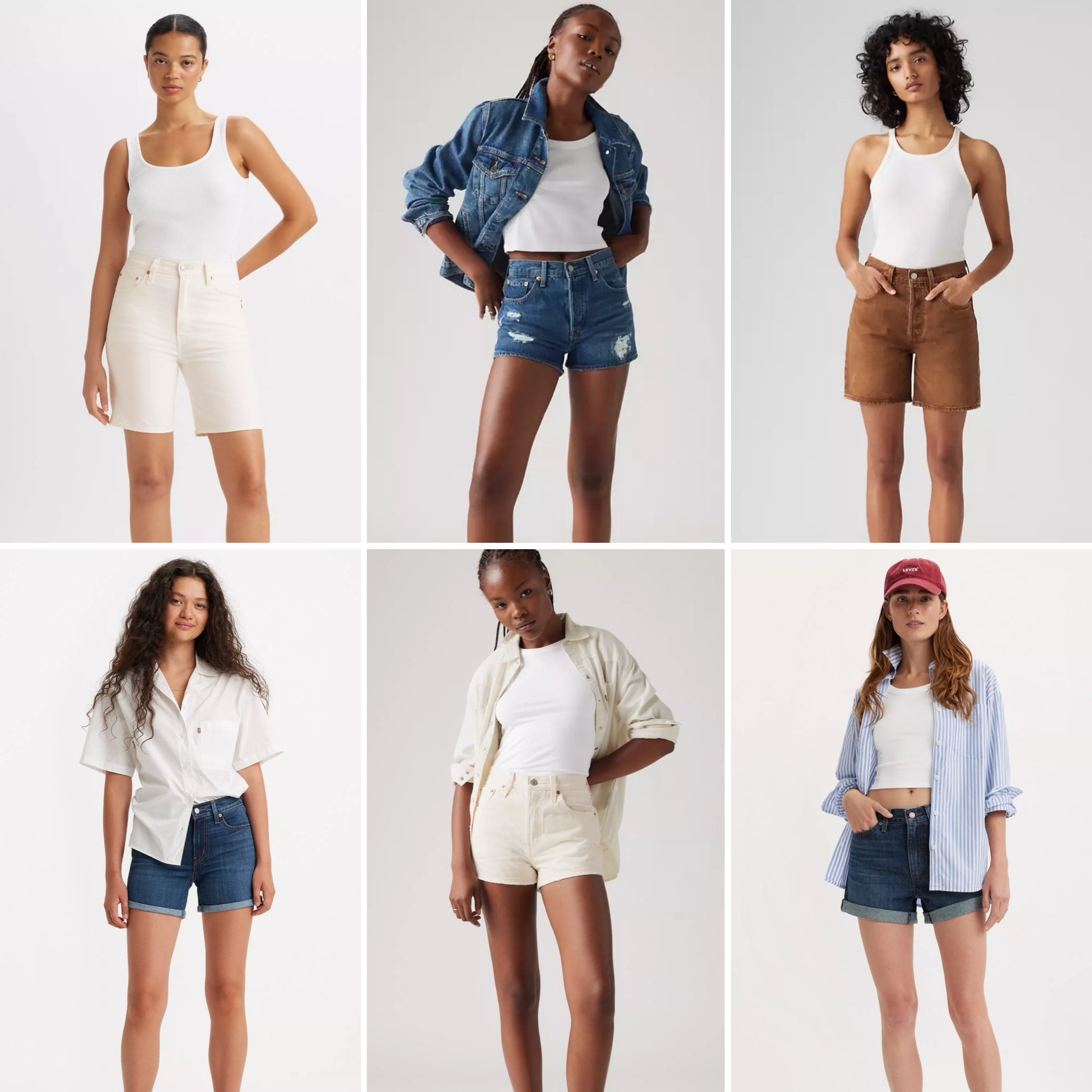 Here’s some great denim short options for springs this spring/summer! #hocspring #tcilightspring #deniumshorts