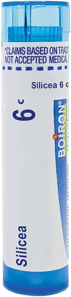 Boiron Silicea 6C Homeopathic Medicine for Fatigue, 80 Count | Amazon (US)