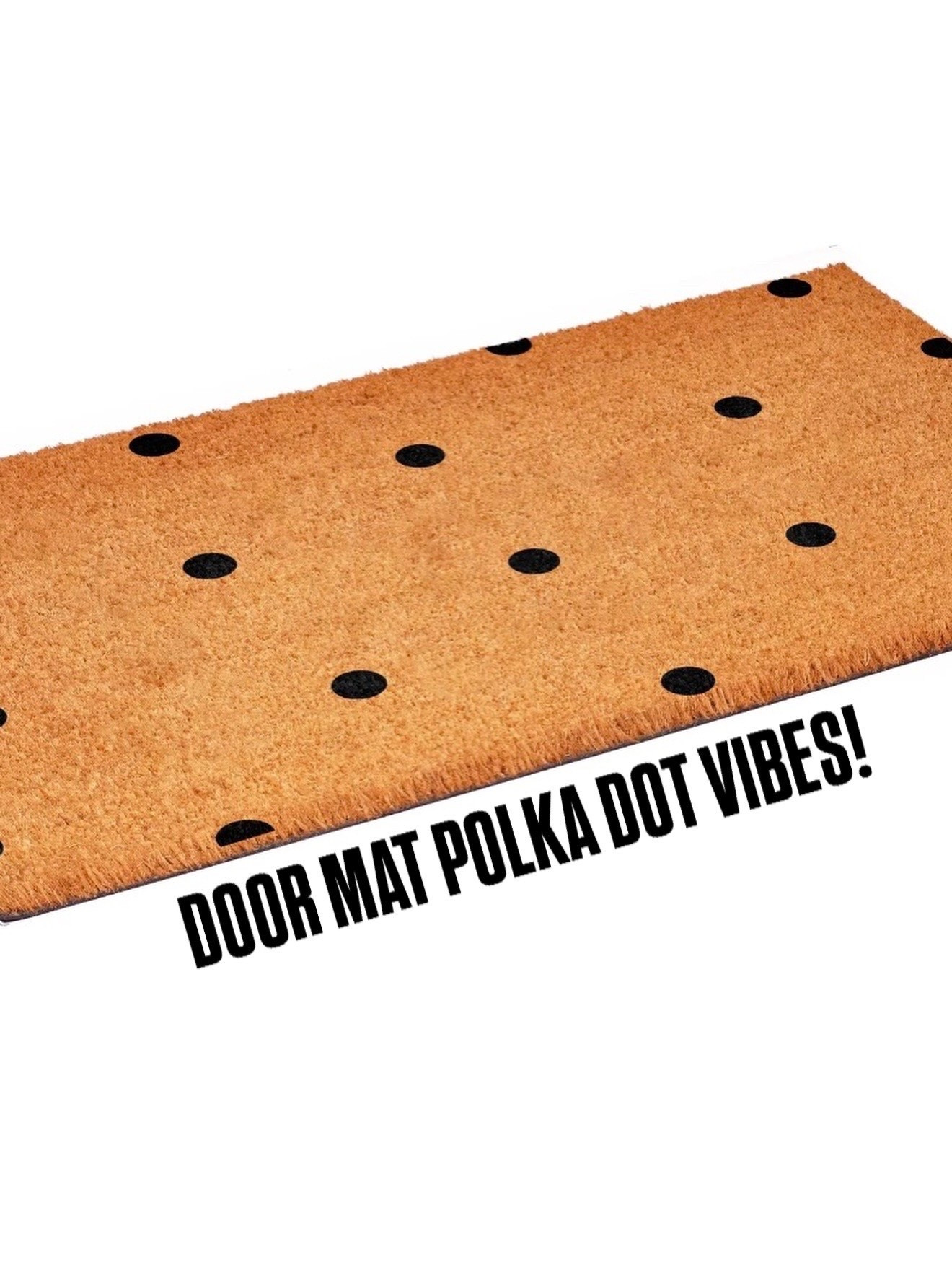POLKA DOT DOOR MAT! 🖤

#LTKSaleAlert #LTKHome