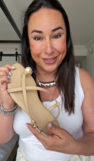 These pearl tie ring sandals may be the cutest I’ve seen this year. Can you believe they are from Walmart?! The quality and comfort and great and the price is unmatched. I’ve been so impressed by whoever is in charge of their purchasing deportment lately and the drubbing pieces I’ve found from there. 
Affordable, on trend fashion, pearl neutral sandal

#LTKOver40 #LTKSeasonal #LTKselfcare