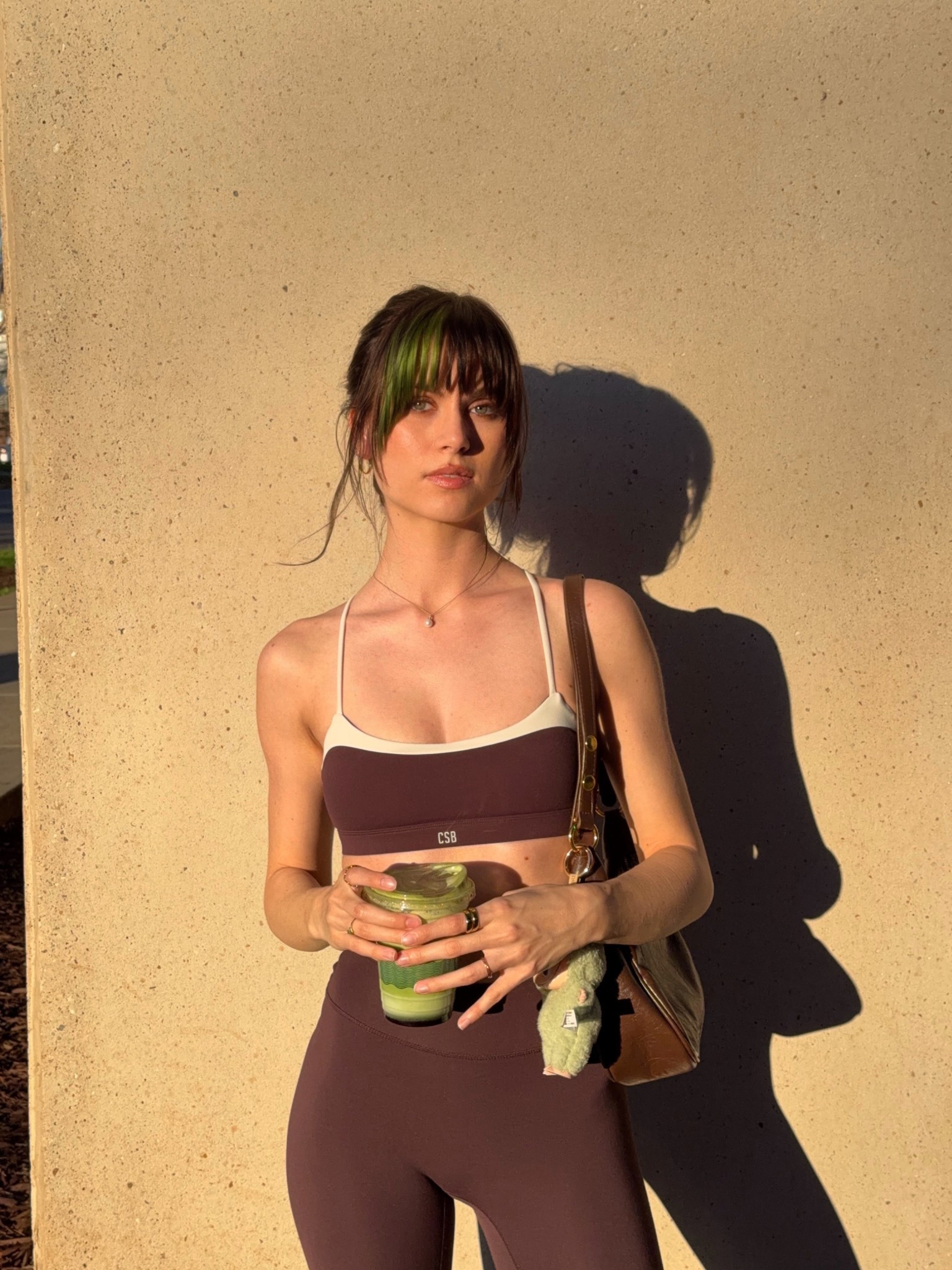 csb espresso cream casual set 🤎 wearing size xs top and legging 

#LTKSpringSale #LTKootd #LTKfitnessgoals