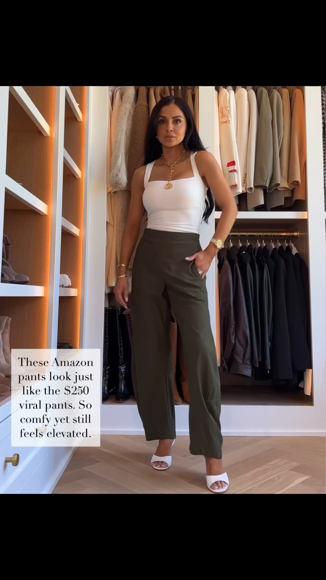 Amazon viral pants that look like Ruti but they’re under $40
The perfect weight for summer
Pants run TTS wearing an XS
Amazon tank tops wearing an XS

#LTKOver40 #LTKWorkwear #LTKmomlife