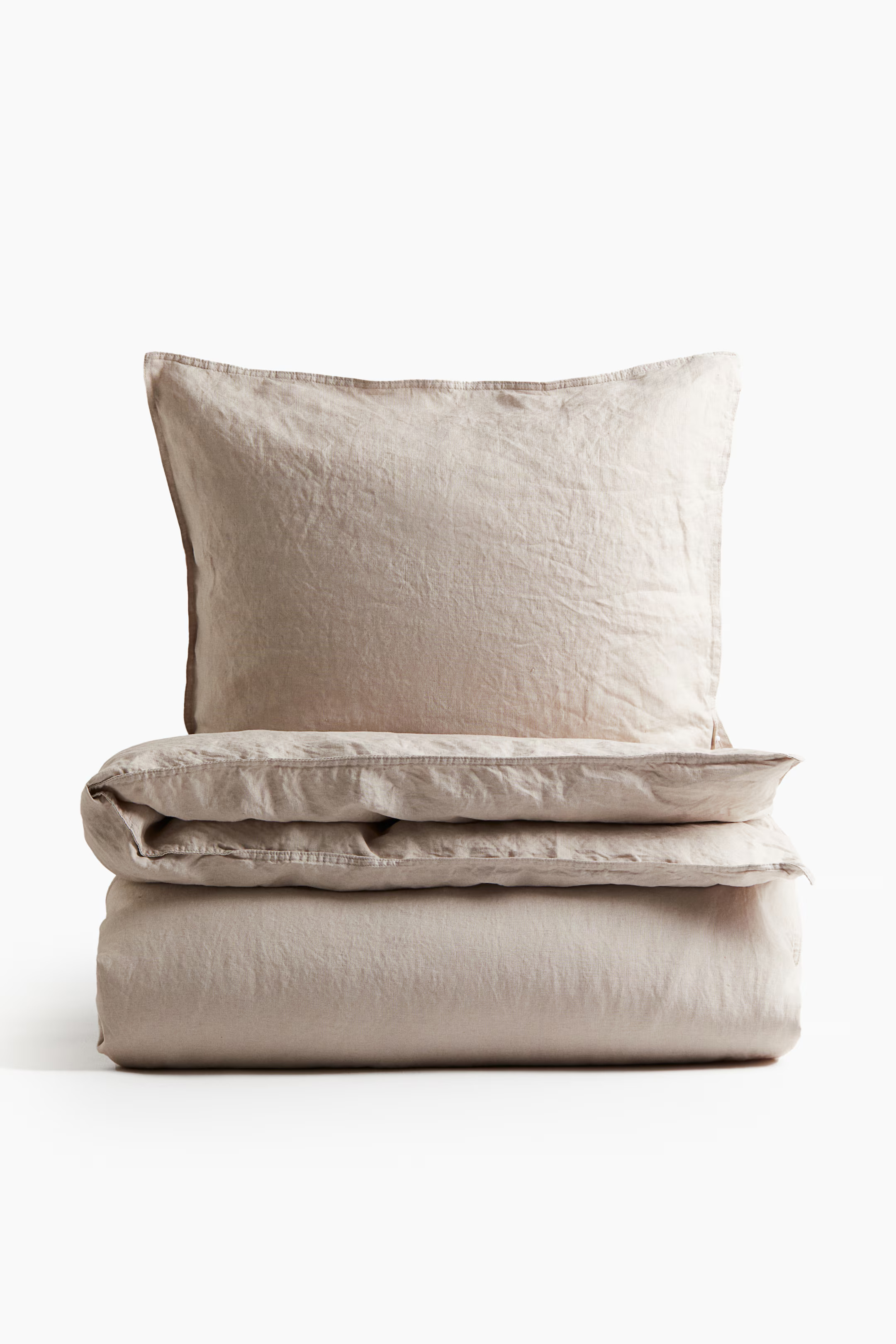 Linen Twin Duvet Cover Set | H&M (US + CA)