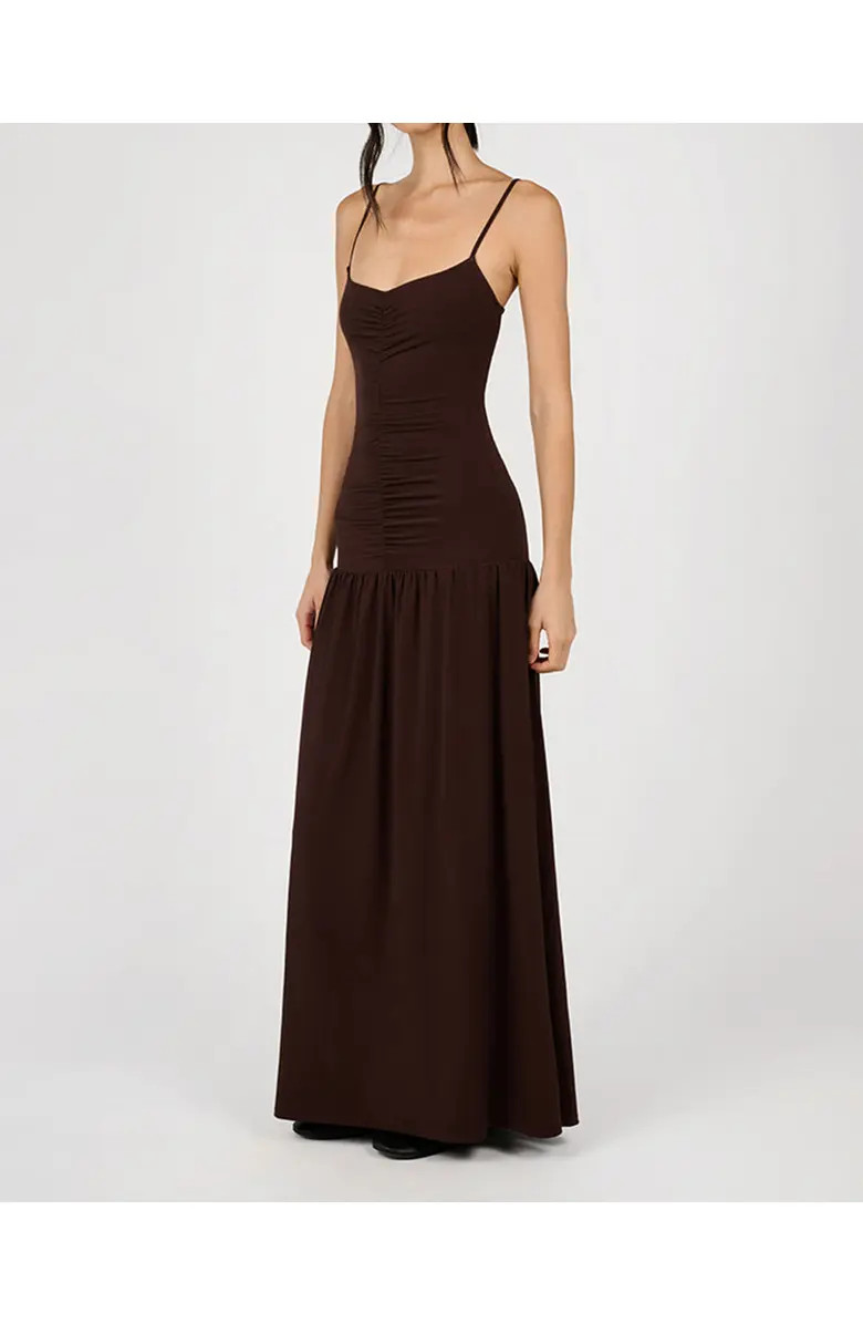 WeWoreWhat Ruched Front Scoop Maxi Dress | Nordstrom | Nordstrom
