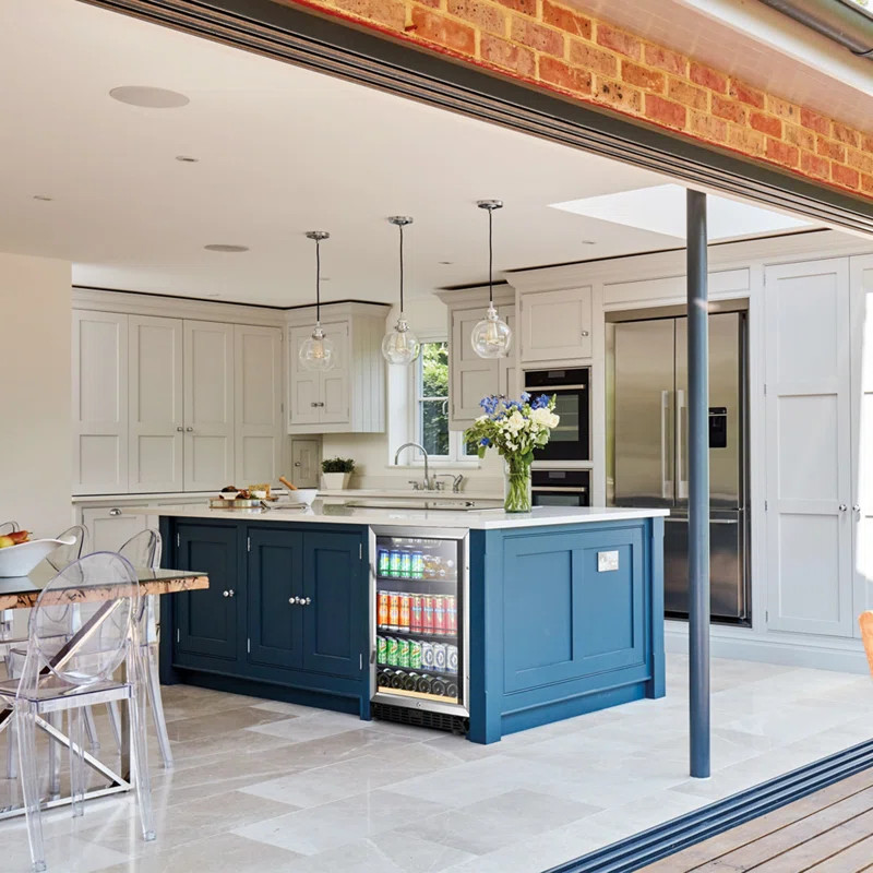 Lanbo Built-In 110 Can 23" Convertible Beverage Refrigerator | Wayfair North America