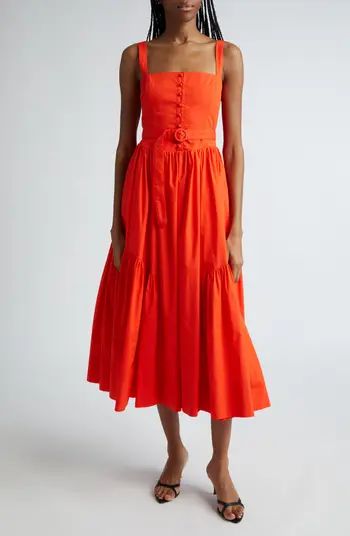 Cinq à Sept Amber Tiered Midi Dress | Nordstrom | Nordstrom