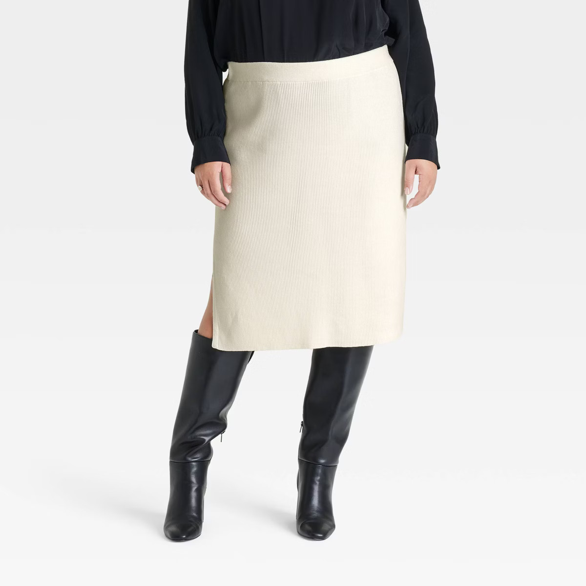 Women's Midi Sweater Pencil Skirt - Ava & Viv™ | Target