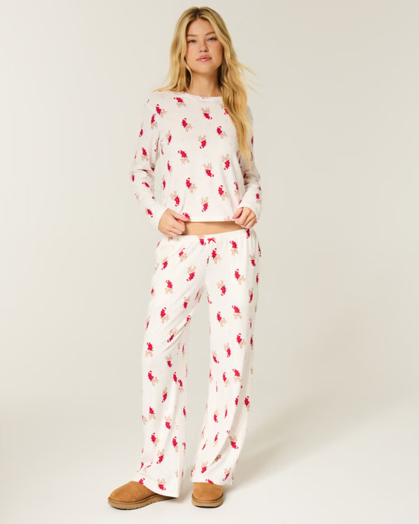 Always Cozy Wide-Leg Pants | Hollister (US)