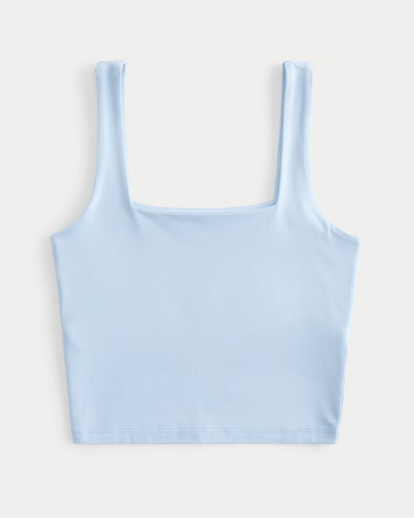 Women's Seamless Fabric Square-Neck Tank | Women's Clearance | HollisterCo.com | Hollister (US)