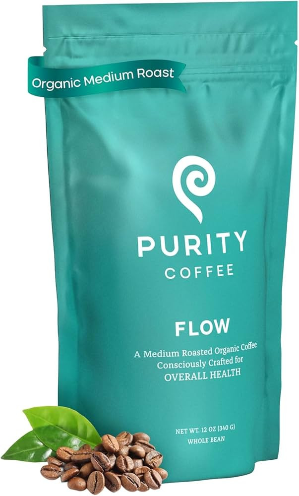 Purity Coffee FLOW Medium Roast Organic Coffee - USDA Certified Organic Specialty Grade Arabica W... | Amazon (US)
