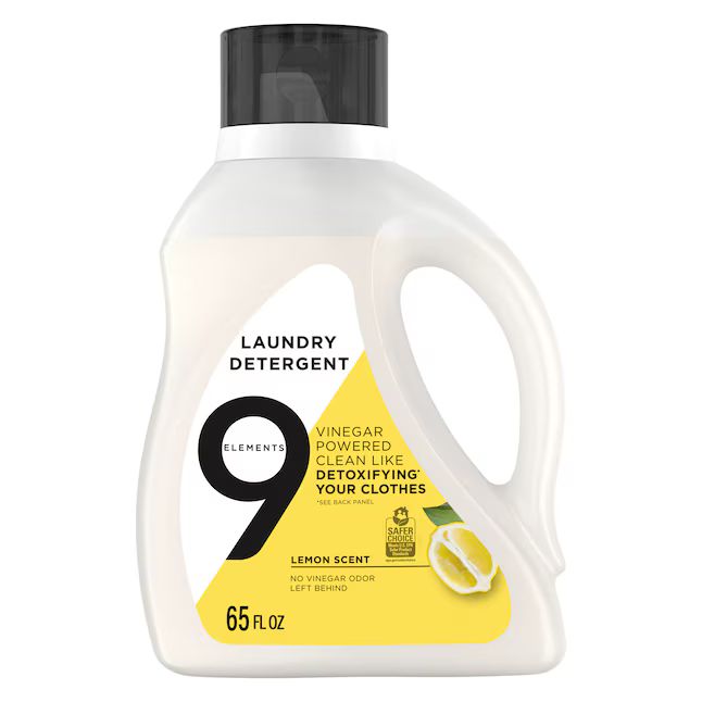 9 Elements Vinegar Lemon HE Laundry Detergent (65-fl oz) | Lowe's