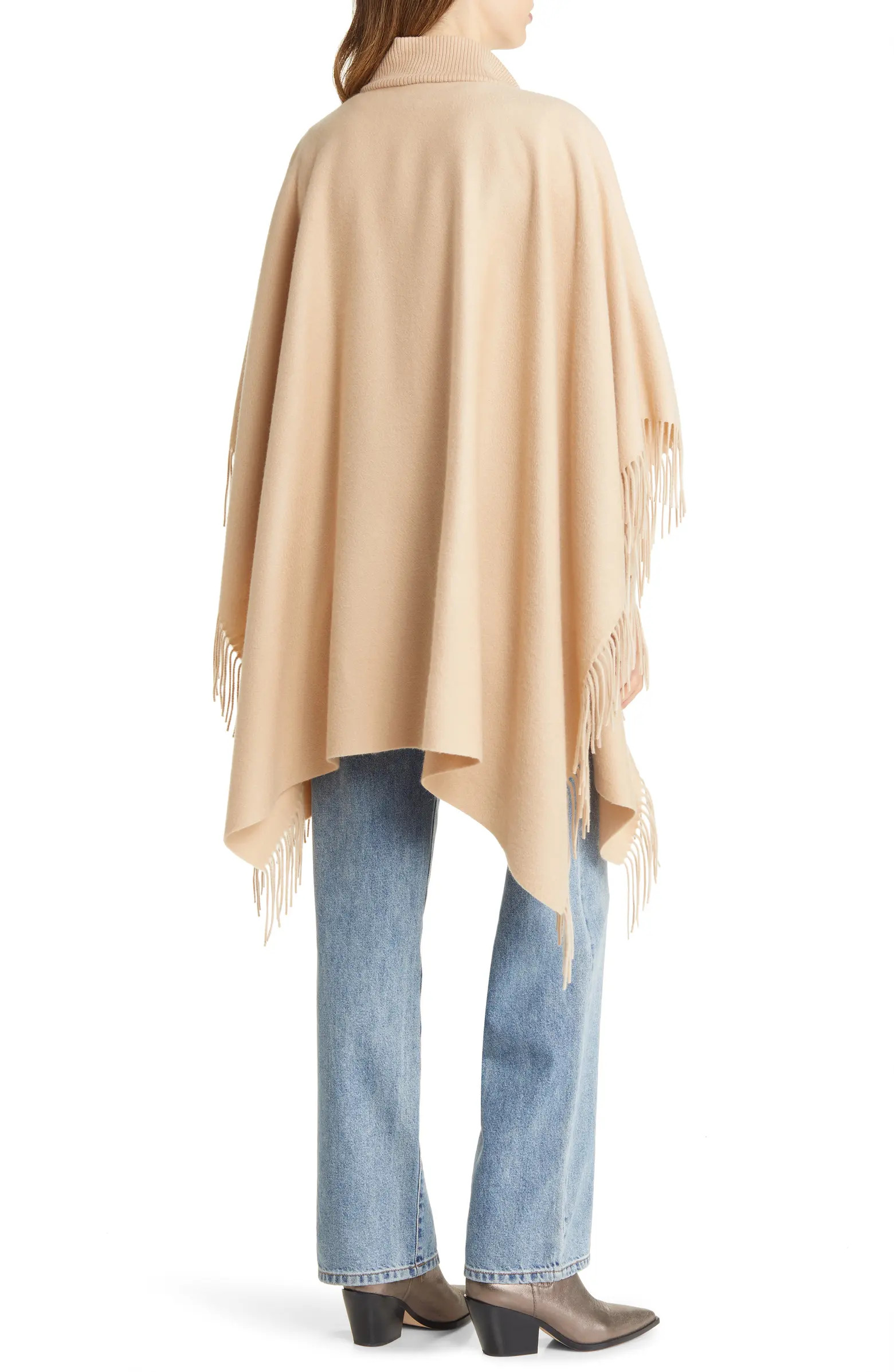 Zip Cashmere Ruana | Nordstrom