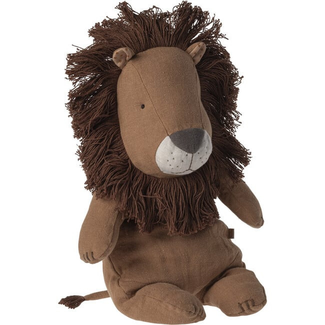 Baby Toys | Kids Toys | Lion, Medium (Brown) | Maileg from Maisonette | Maisonette