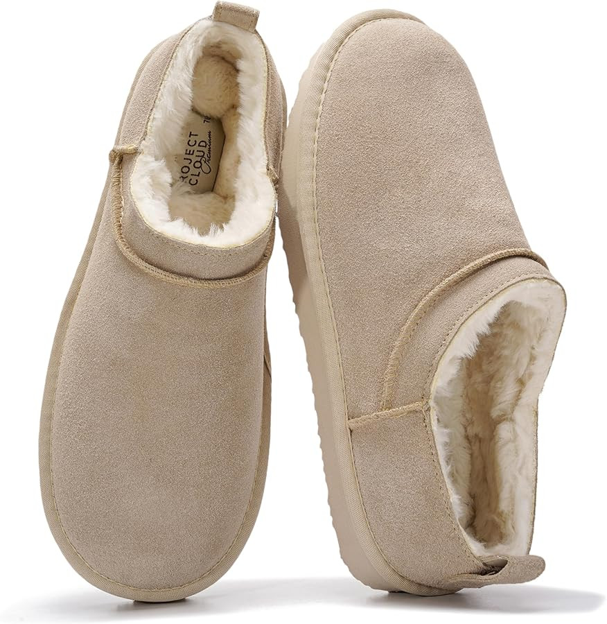 Project Cloud 100% Genuine Leather Micro Boots for Women – Water Resistant Womens Boots with Me... | Amazon (US)