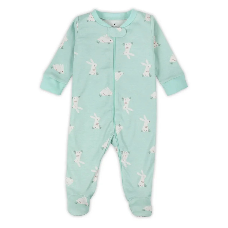 Little Star Organic Toddler Unisex Easter Sleep N Play, Sizes 0/3M-6/9M | Walmart (US)
